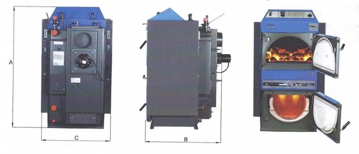 ATMOS Kohlevergaser KC25S