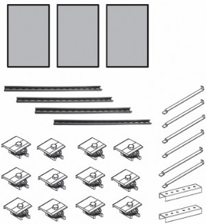 Befestigung Grundset