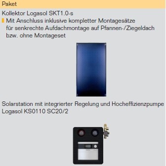 Buderus-Logaplus Solarpaket S95