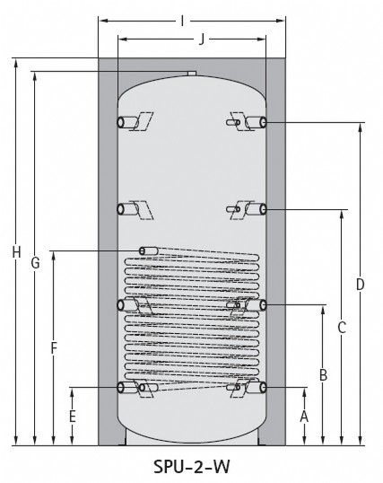 Pufferspeicher Wolf SPU-2-W 1000