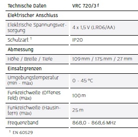 Vaillant sensoCOMFORT VRC 720f/3 Vaillant sensoCOMFORT VRC 720f/3