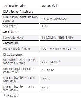 Vaillant calorMATIC VRT 380f/2 Vaillant calorMATIC VRT 380f/2