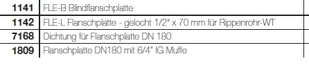 Solarfocus Flanschplatte
