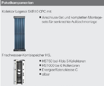 Buderus-Logaplus Solarpaket S82 Buderus-Logaplus Solarpaket S82