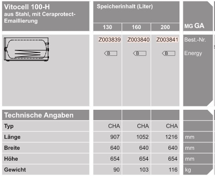 Vitocell 100-H