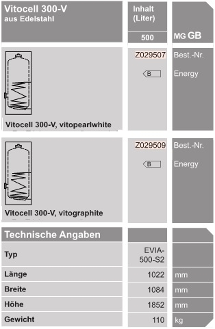 Vitocell 300-V
