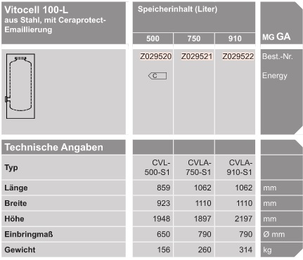 Vitocell 100-L